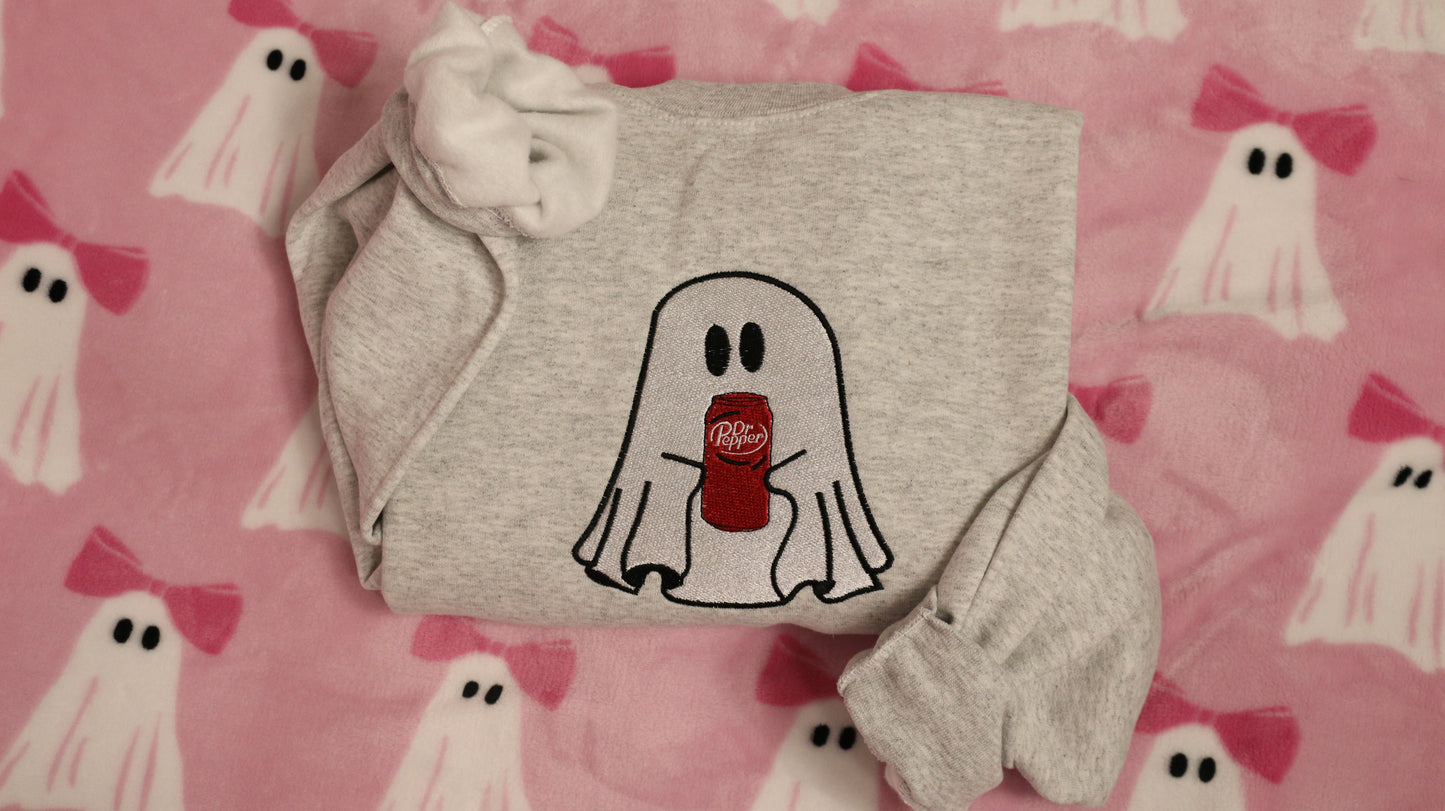 Ghost with a Dr. Pepper
