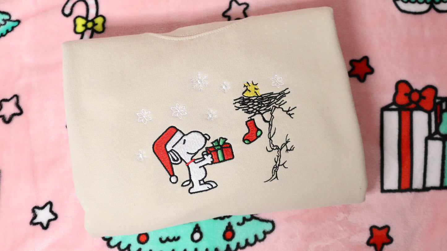Snoopy & Woodstock Gift Exchange Christmas