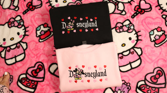 Disneyland Mickey & Minnie Hearts