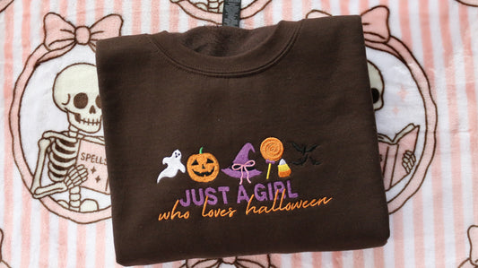 Just A Girl Who Loves Halloween