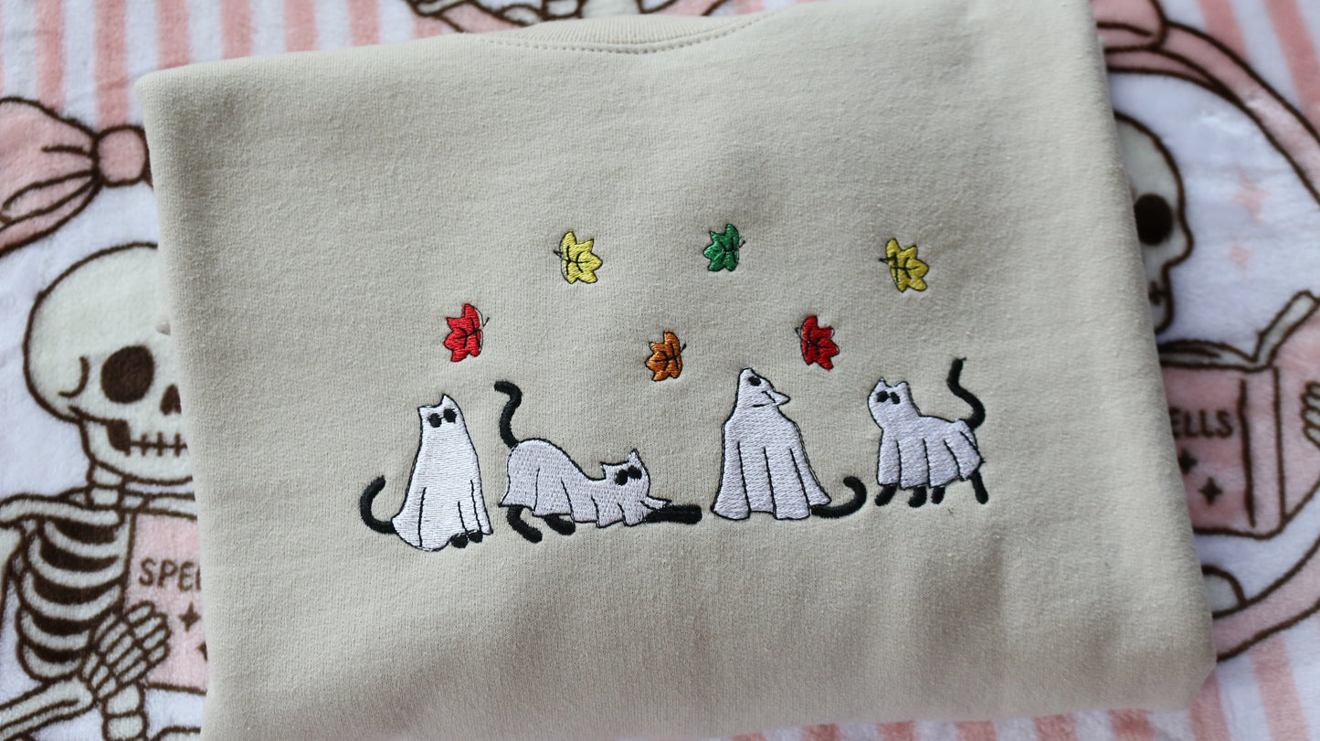 Halloween Ghost Cats