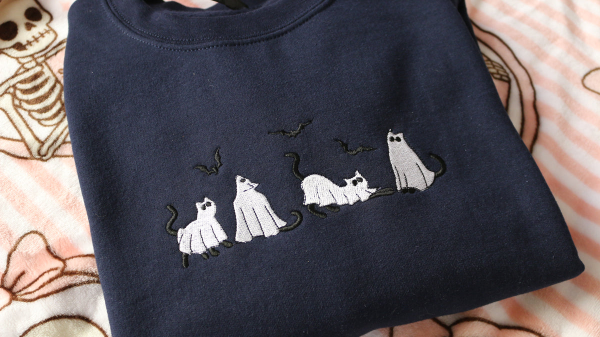 Spooky Ghost Cats